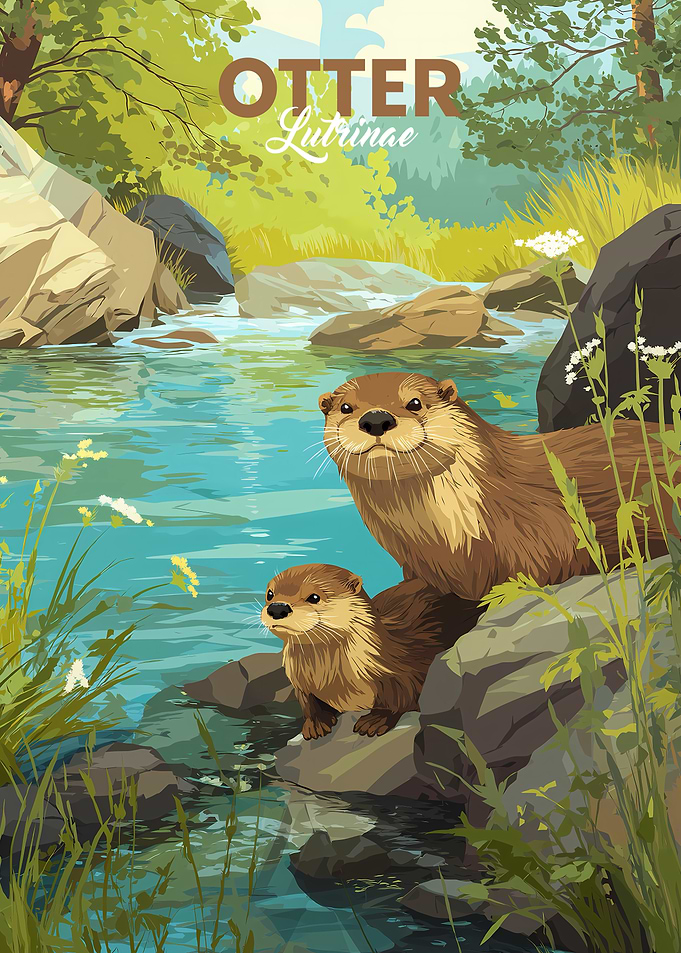 Otter Family