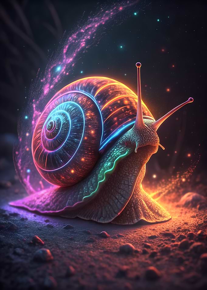 Neon Snail