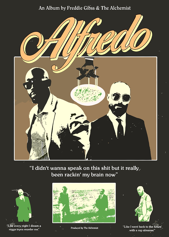 Freddie Gibs - Alfredo Album Cover Art