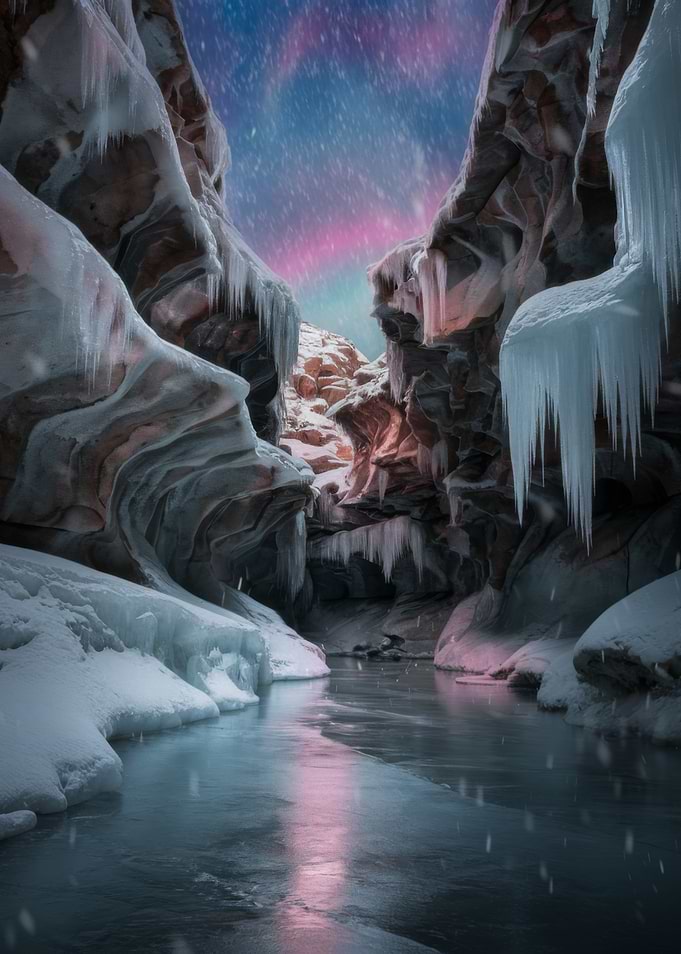 Icy Canyon River