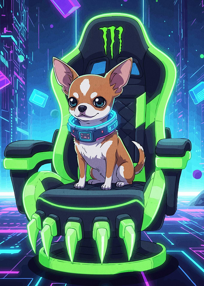 Chihuahua Gaming Chair