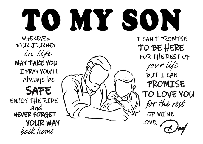 To My Son - Father's Love