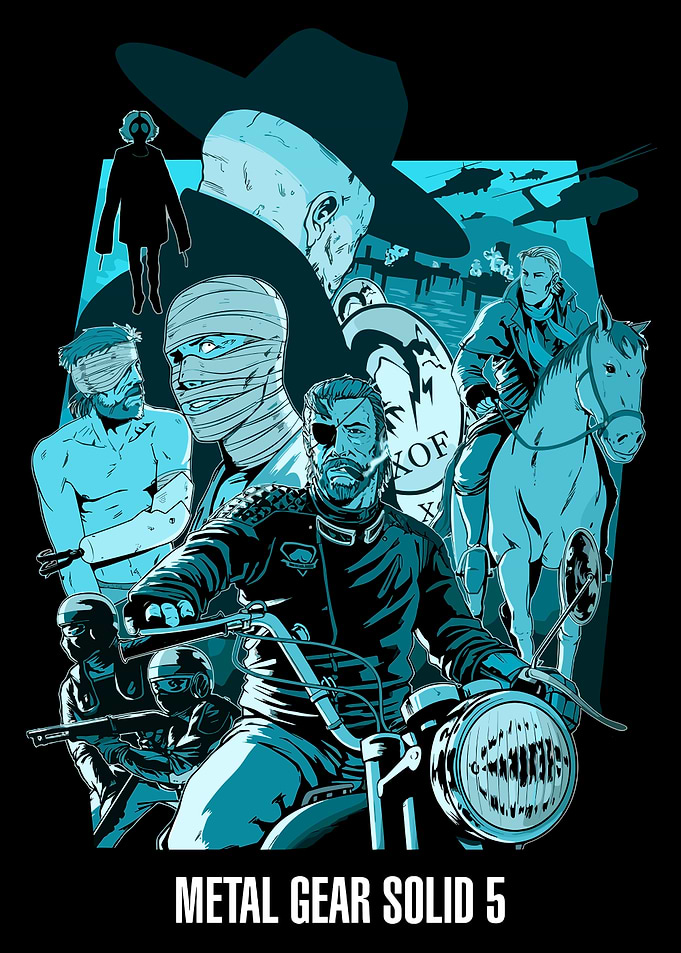 Metal Gear Solid 5 Illustration