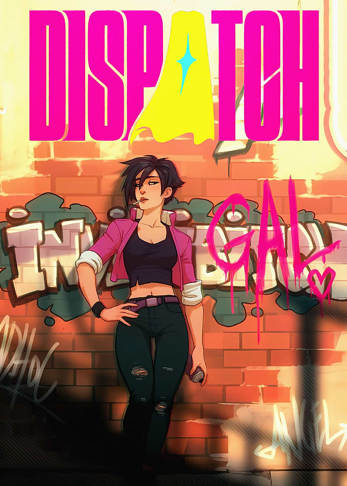 Dispatch Gal Graffiti Girl