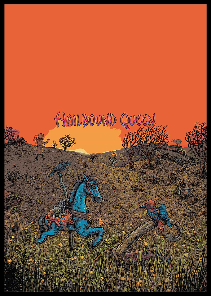 Hailbound Queen Landscape Art