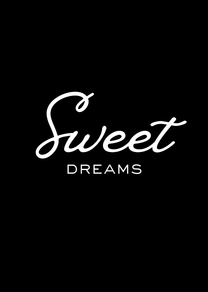 Sweet Dreams Typography