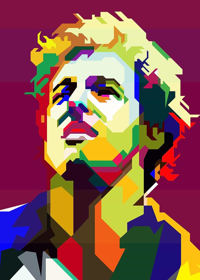 American Rock Star Pop Art
