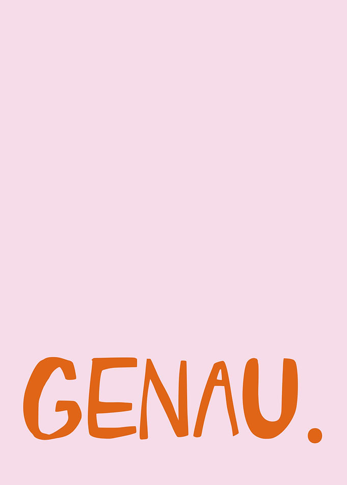 GENAU German Text Art