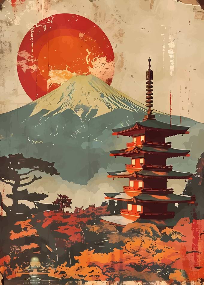 Japanese Mount Fuji