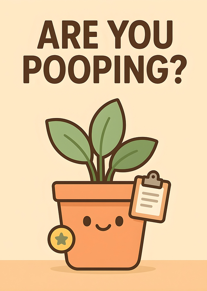 Are You Pooping? Funny Plant Pot