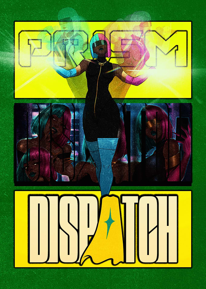 Prism Dispatch Comic Book Cover Art