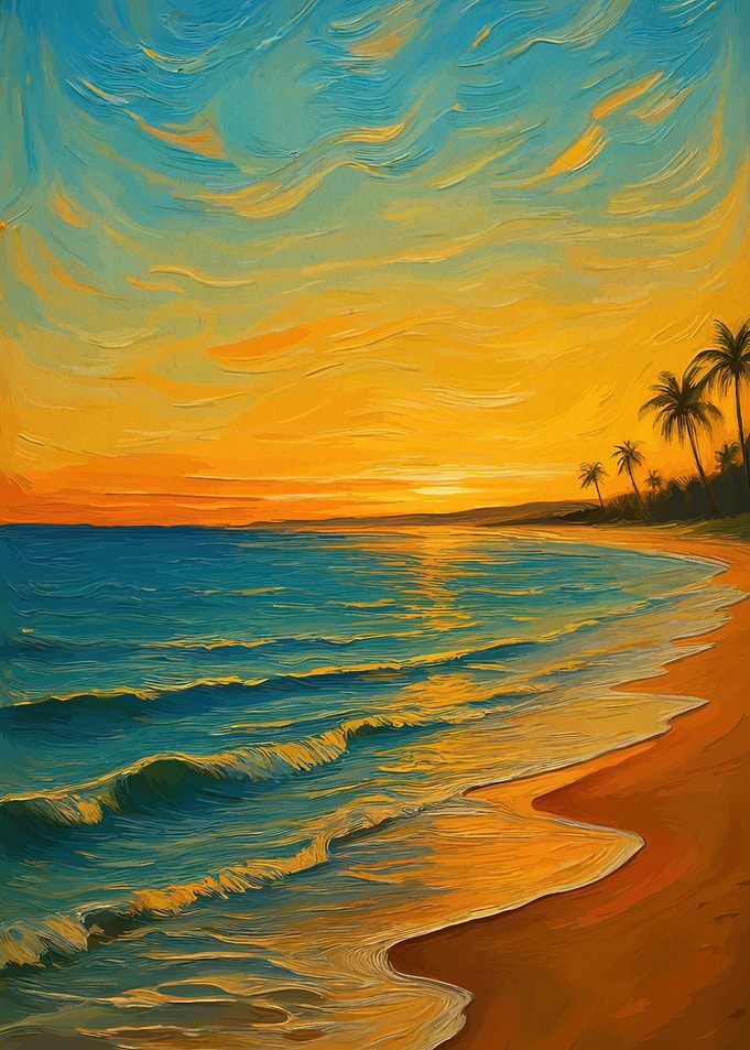 Tropical Beach Sunset