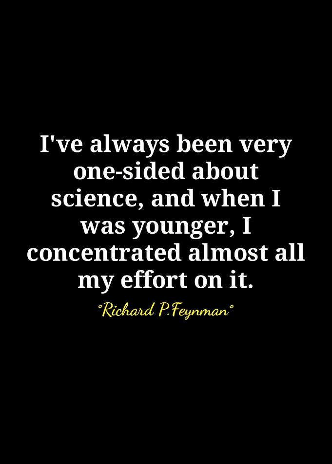 Richard Feynman Science Quote