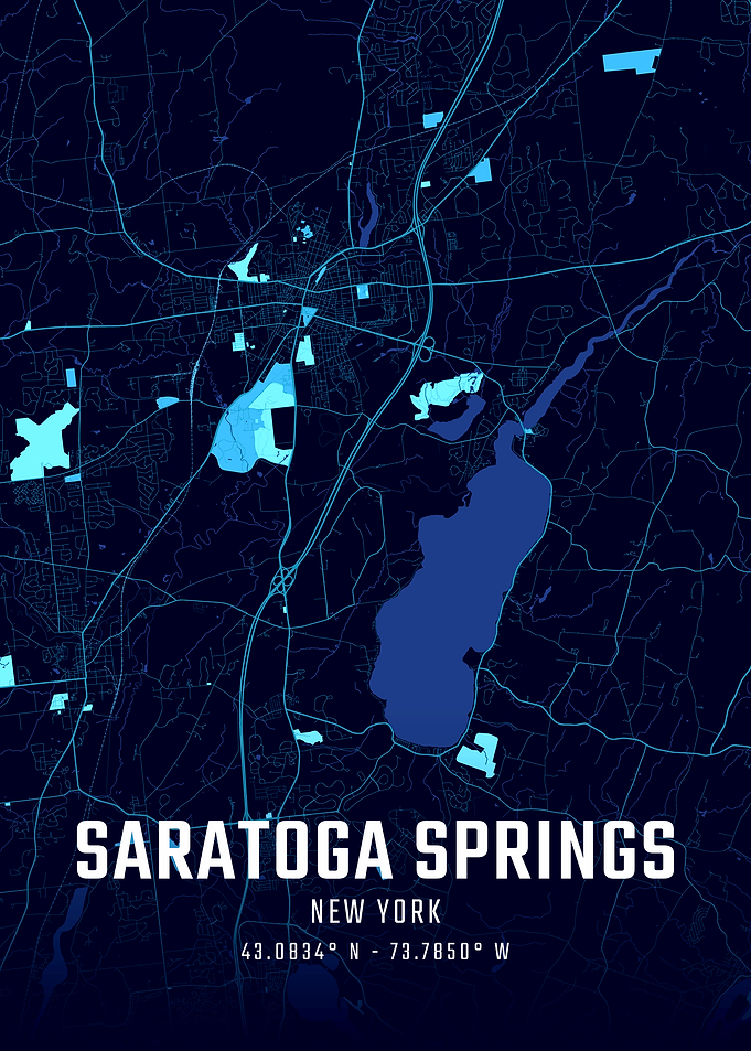 Saratoga Springs Midnight City Map