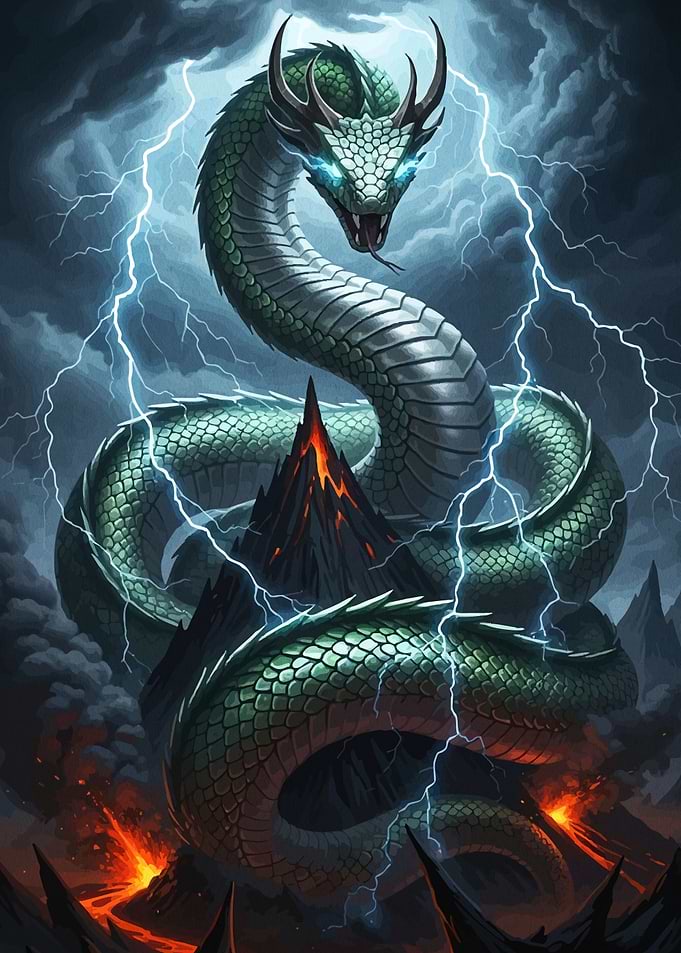 Serpent Storms Volcanoes