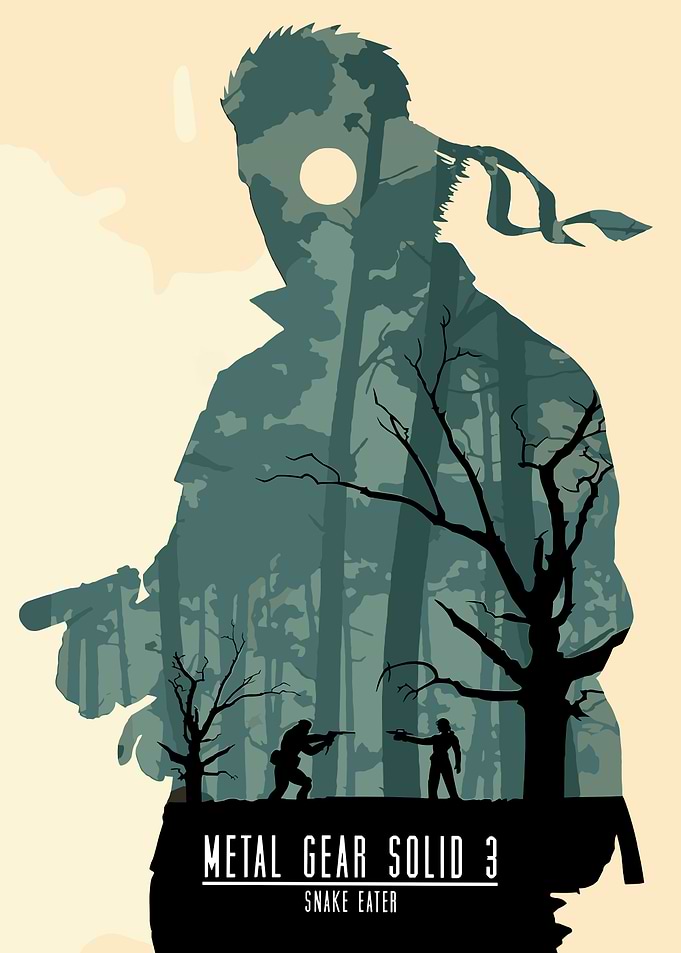 Metal Gear Solid 3 Snake Eater Poster