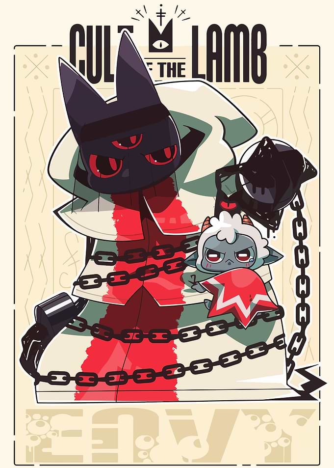 Cult of the Lamb Game Poster