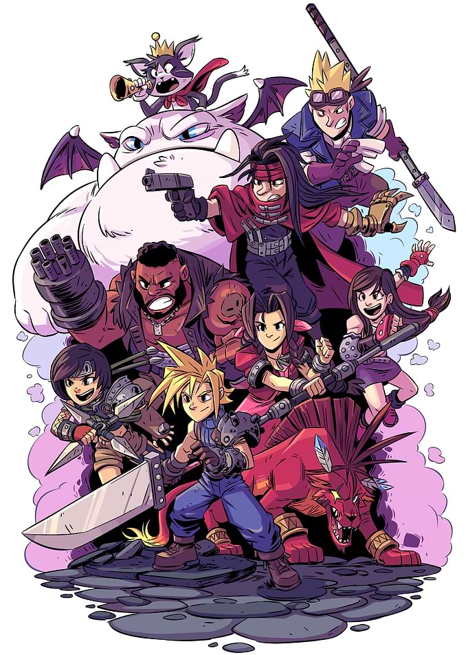Final Fantasy VII Cartoon Group