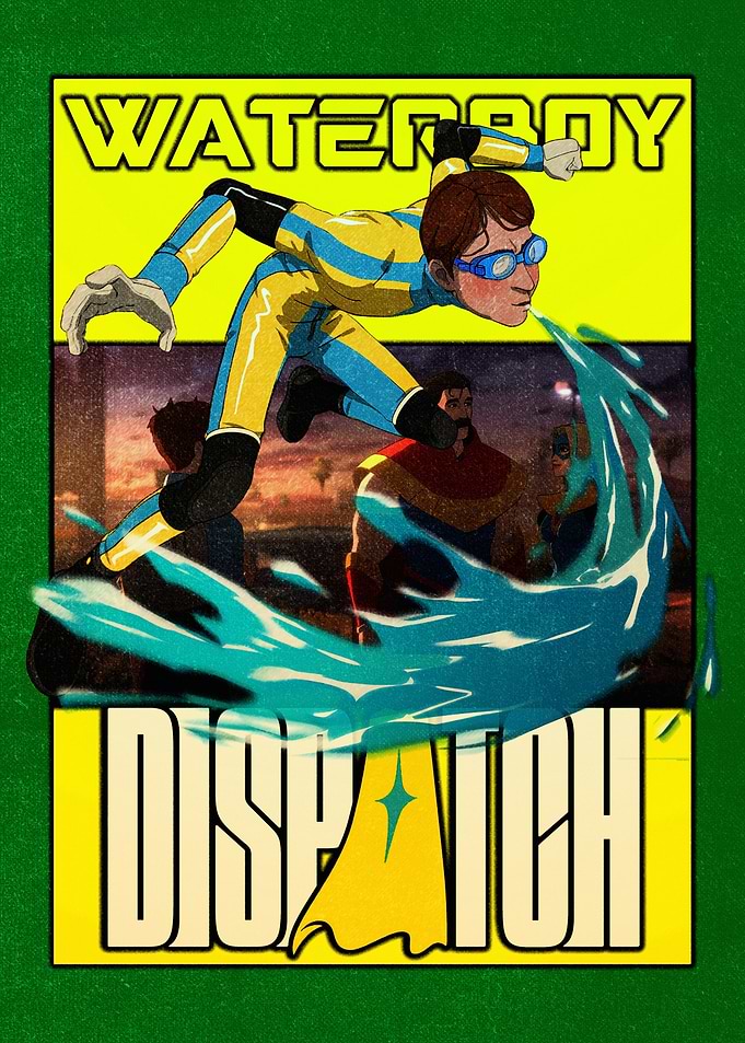Waterboy Dispatch Comic Book Cover Art