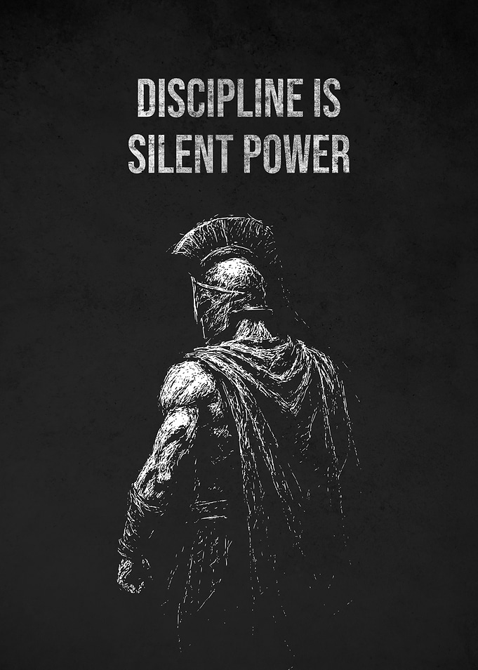 Spartan Warrior: Discipline is Silent Power