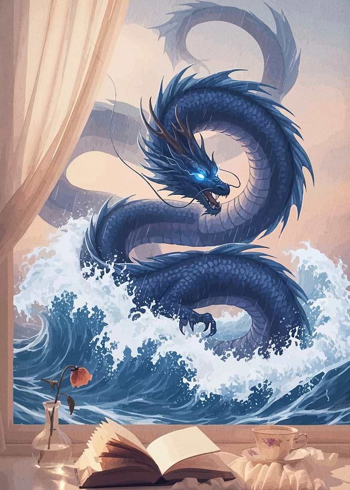 Dragon Window Animal