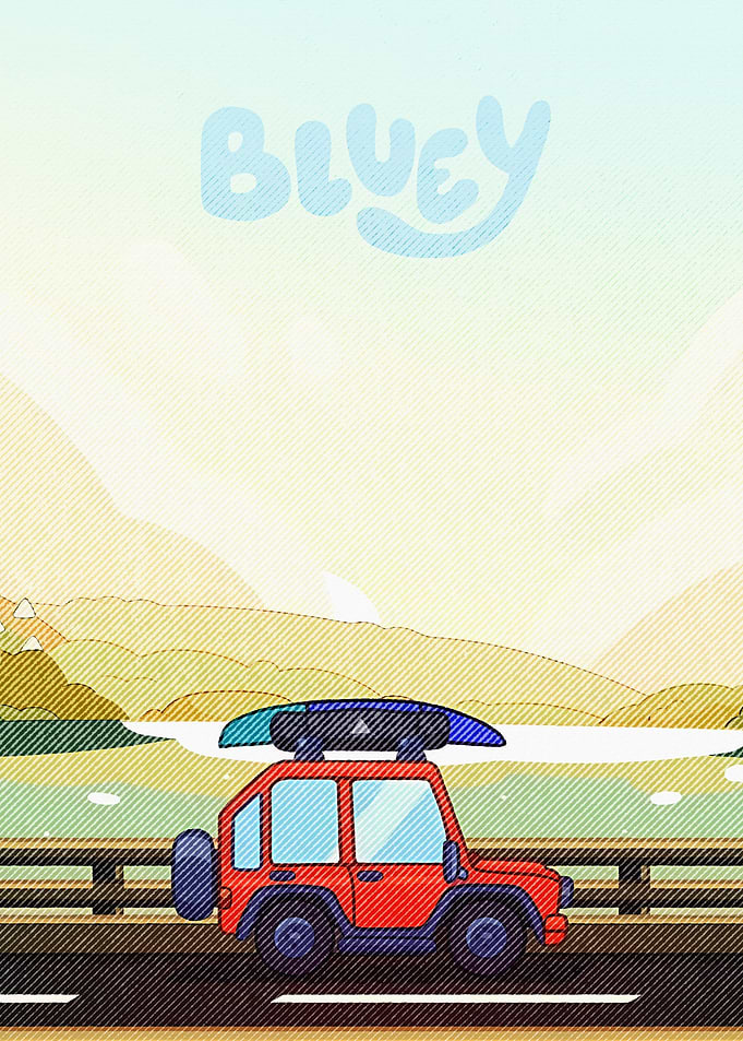 Bluey Road Trip