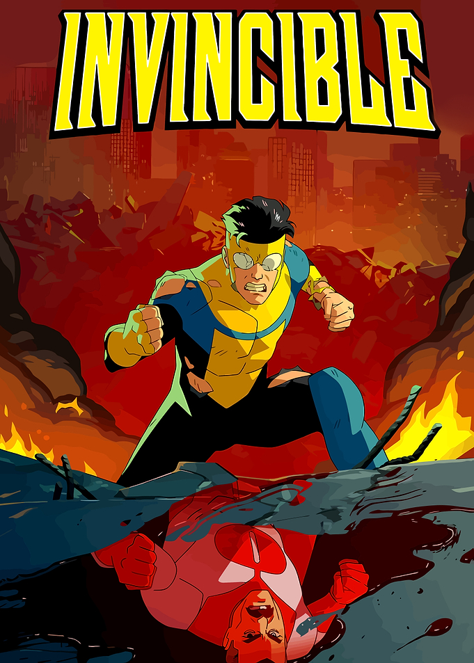 Invincible Comic Book Cover Art