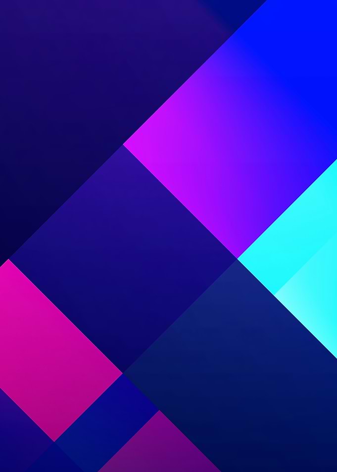 Abstract Geometric Color Blocks