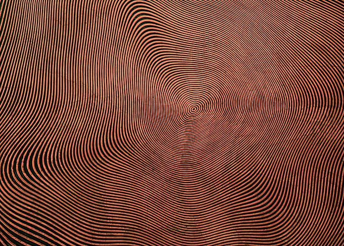 Abstract Concentric Lines Pattern
