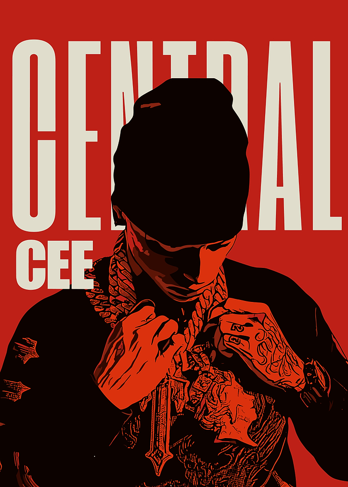 Central Cee Portrait