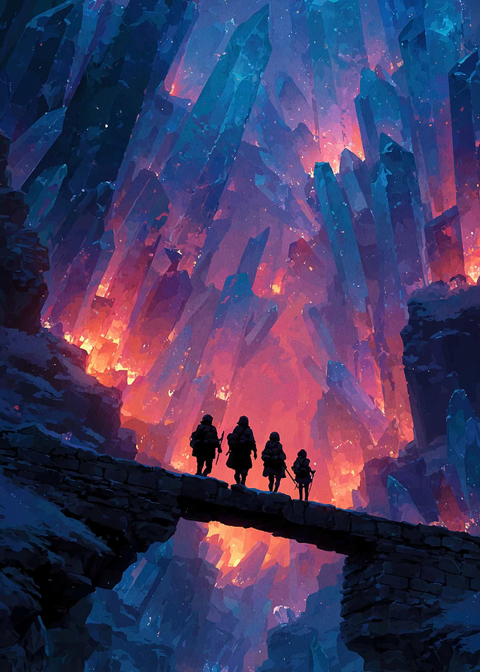 Crystal Cave Adventure
