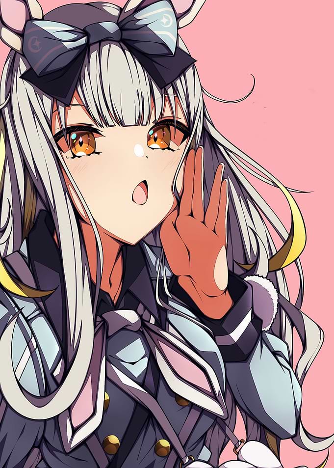 Anime Girl with Bunny Ears