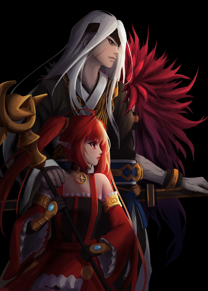 Fantasy Characters Digital Art