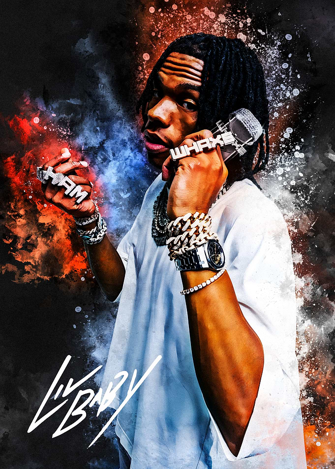 Lil Baby Portrait