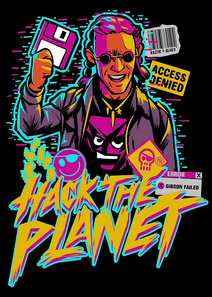 Hack the Planet - Vaporwave Version