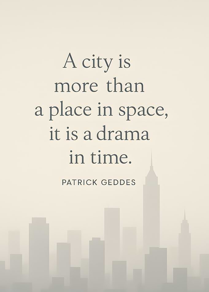 City Drama in Time