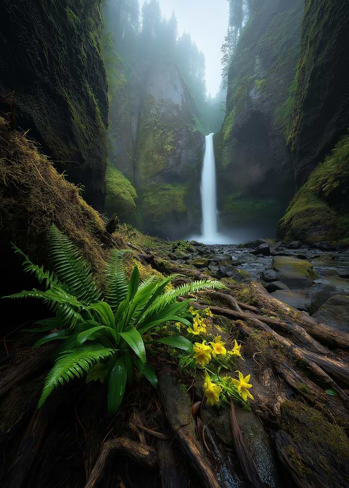 Mossy Waterfall