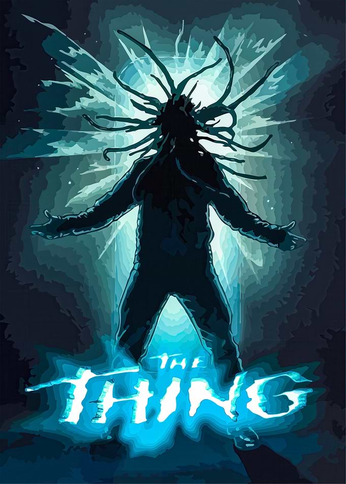The Thing Movie Poster Art