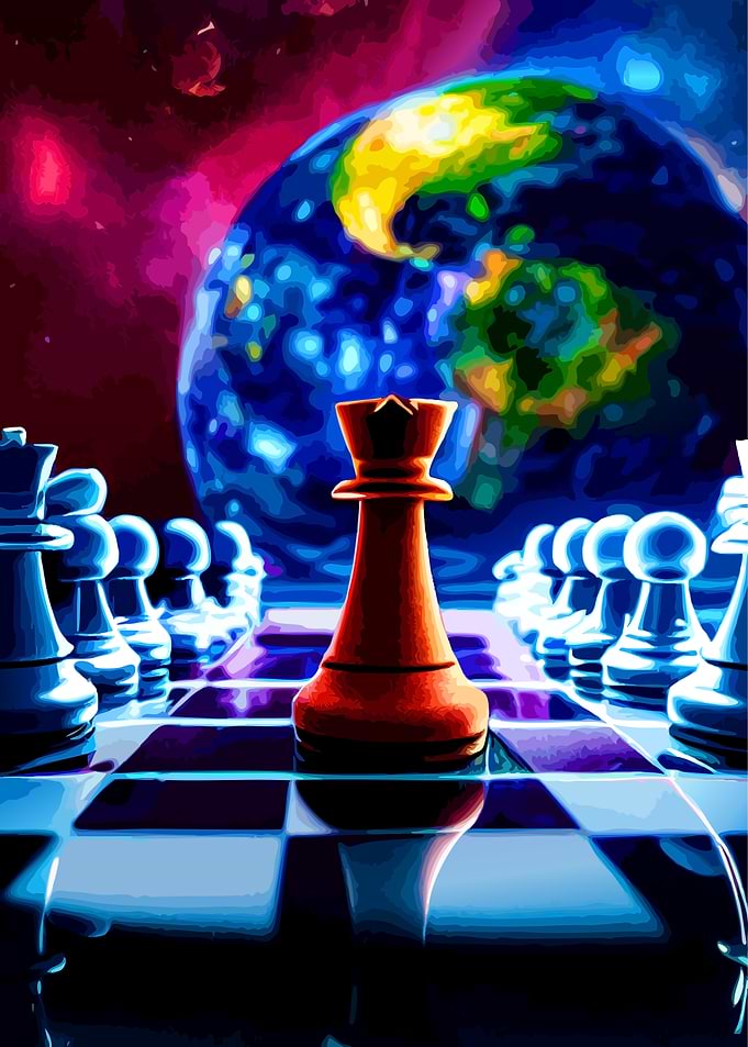 Chess Game on Earth