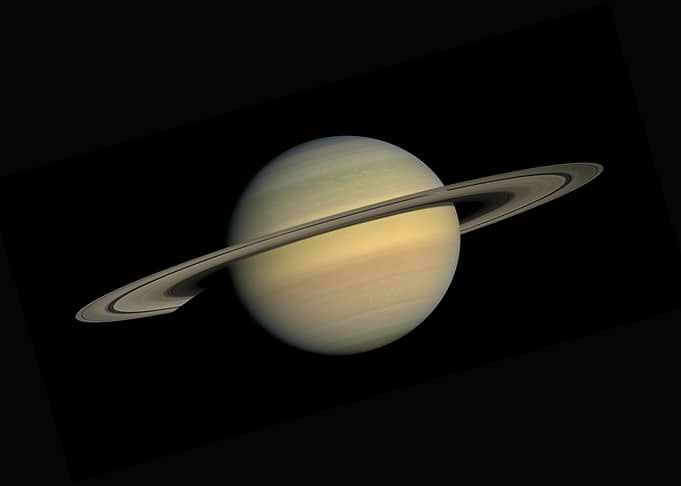 Saturn Planet with Rings
