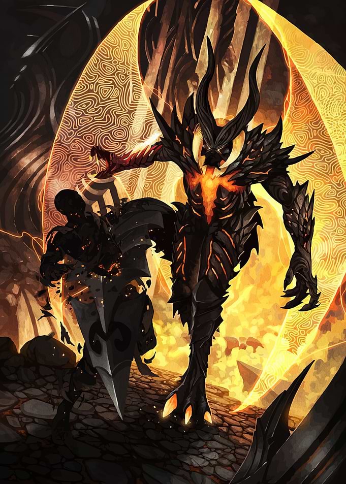 Demon Warrior Fantasy