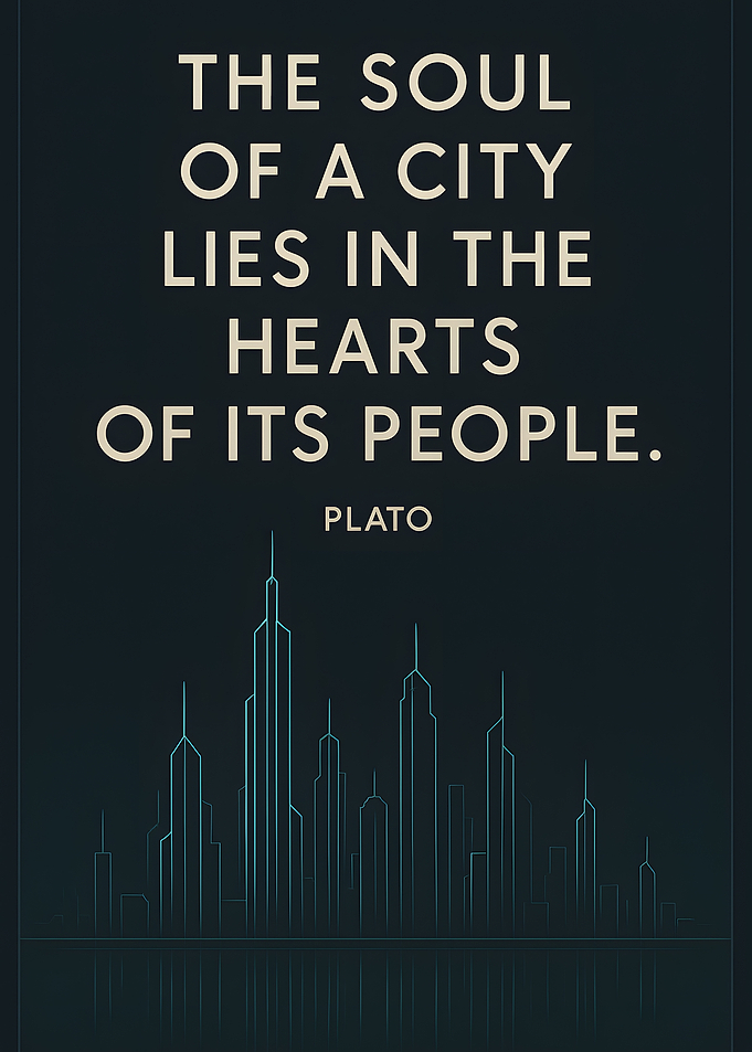 City Soul Quote by Plato