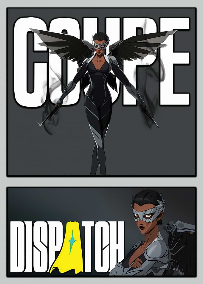 Coupe Dispatch Comic Art