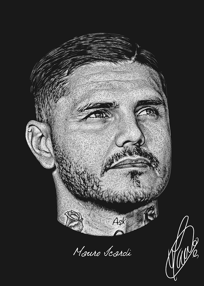 Mauro Icardi Portrait