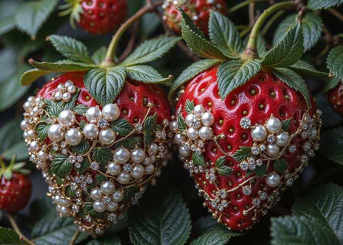 Jeweled Strawberries