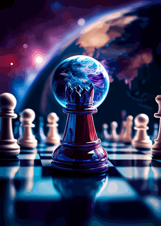 Cosmic Chess Game