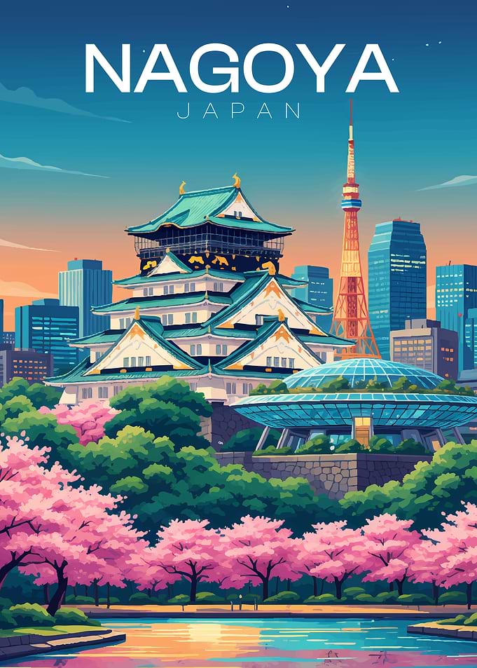 Nagoya Japan Cityscape