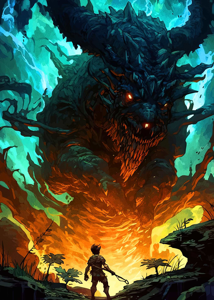 Fantasy Monster Confrontation