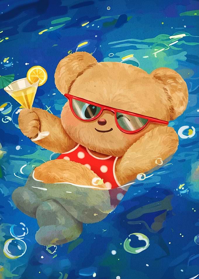 Teddy Bear Summer Vacation