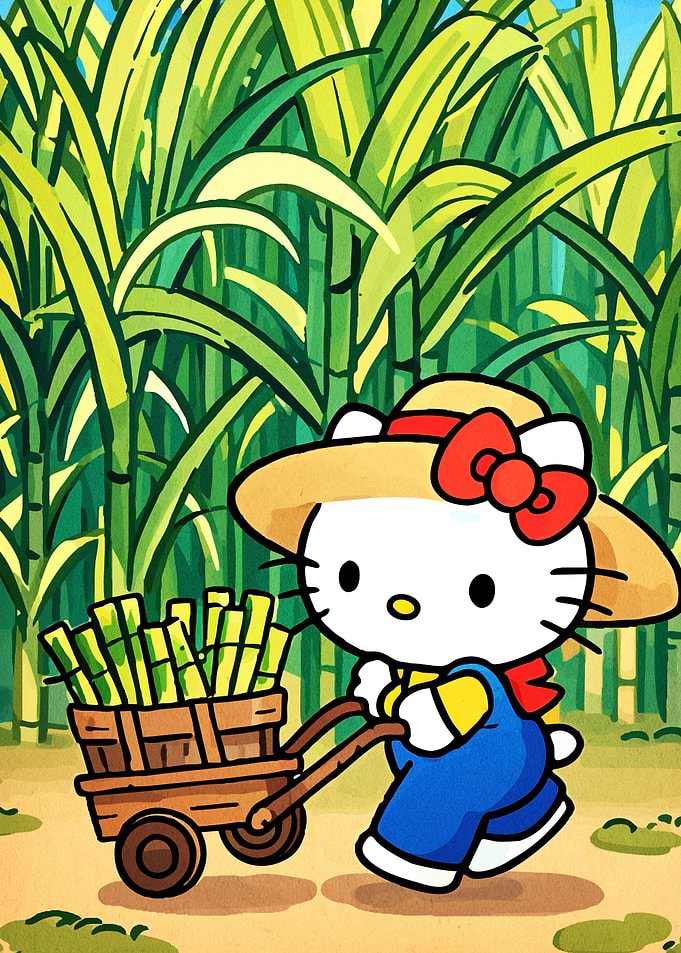 Hello Kitty Farmer